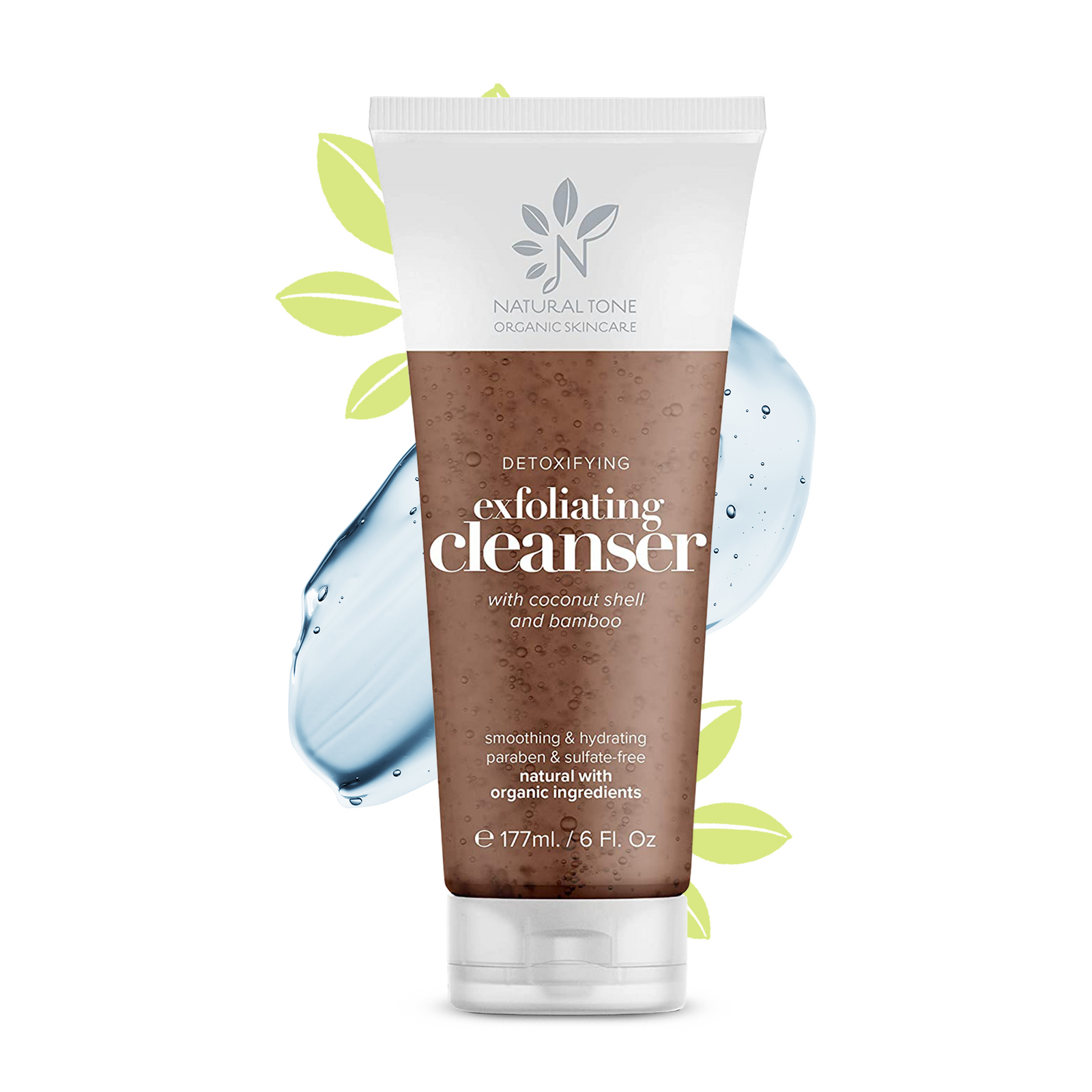 Detoxifying Exfoliating Cleanser - Natural Tone Organic Skincare