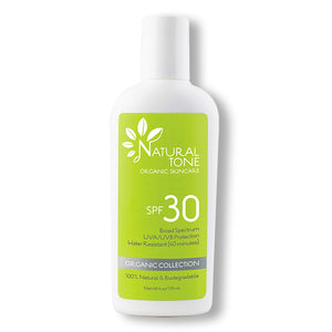 SPF 30 Natural Sunscreen - Natural Tone Organic Skincare